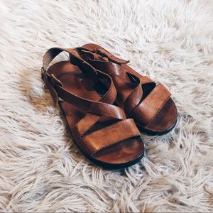 Real Italian leather sandals